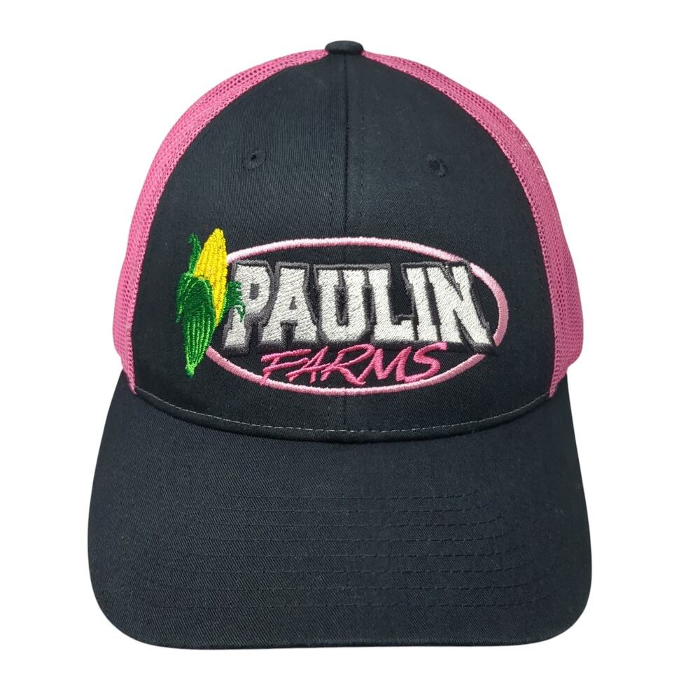 Paulin Farms Snapback Trucker Hat Multi Large Adjustable Mesh Back Richardson